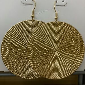 NWT‎ Express Statement Gold Earrings